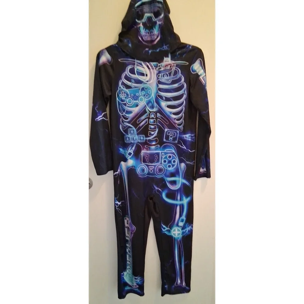 Halloween Skeleton Costume Size Large Celebrate Halloween